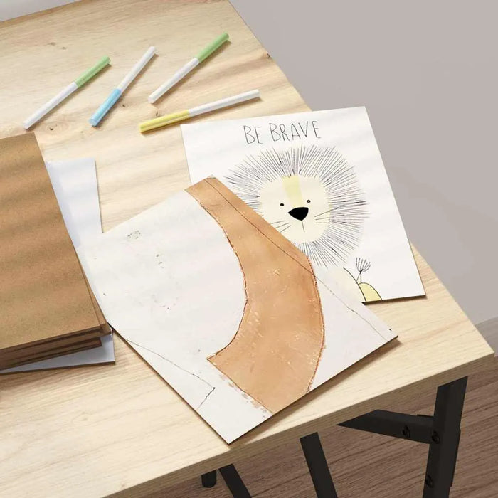 12-Piece Wooden Decorative Panel Set – White Finish | 15×21cm VIDAXL - Little and Giant Explorers vidaXL