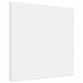 12 Stretched Canvases in White Fabric and Solid Wood Pine (20 x 20 x 1.5cm) - Little and Giant Explorers vidaXL