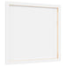 12 Stretched Canvases in White Fabric and Solid Wood Pine (40 x 40 x 1.5cm) - Little and Giant Explorers vidaXL