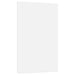 12 Stretched Canvases in White Fabric and Solid Wood Pine (50 x 30 x 1.5cm) - Little and Giant Explorers vidaXL