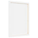 12 Stretched Canvases in White Fabric and Solid Wood Pine (60 x 40 x 1.5cm) - Little and Giant Explorers vidaXL