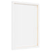 12 Stretched Canvases in White Fabric and Solid Wood Pine (60 x 40 x 1.5cm) - Little and Giant Explorers vidaXL