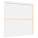 12 Stretched Canvases in White Fabric and Solid Wood Pine (60 x 60 x 1.5cm) - Little and Giant Explorers vidaXL