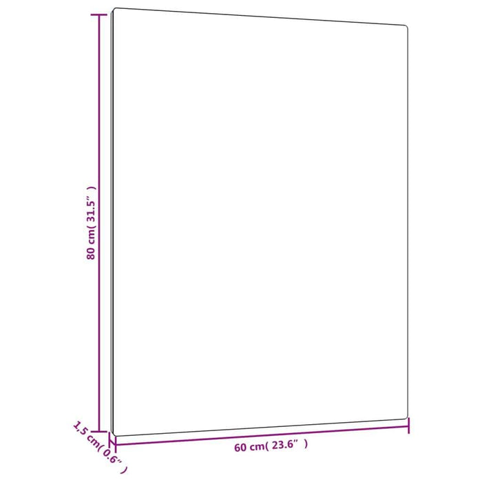 12 Stretched Canvases in White Fabric and Solid Wood Pine (80 x 60 x 1.5cm) - Little and Giant Explorers vidaXL