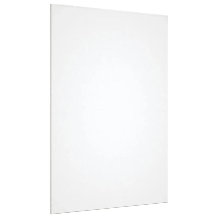 12 Stretched Canvases in White Fabric and Solid Wood Pine (90 x 60 x 1.5cm) - Little and Giant Explorers vidaXL