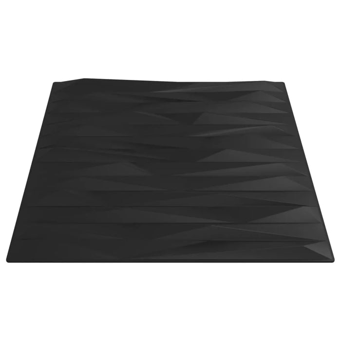 12 Wall Panels 'Stone' in Black (50 x 50cm) - Little and Giant Explorers vidaXL