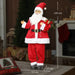 120cm Animated Life-Size Santa Claus | Lights, Music and Voice Activation HOMCOM - Little and Giant Explorers HOMCOM