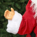 120cm Animated Life-Size Santa Claus | Lights, Music and Voice Activation HOMCOM - Little and Giant Explorers HOMCOM