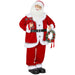 120cm Animated Santa Claus | Sound-Activated with Wreath and Gift HOMCOM - Little and Giant Explorers HOMCOM