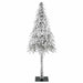 120cm Artificial Christmas Tree - White | LED Strip Lights - White and Grey Baubles VIDAXL - Little and Giant Explorers vidaXL