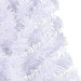 120cm Artificial Half Christmas Tree – White | Realistic PVC Branches VIDAXL - Little and Giant Explorers vidaXL