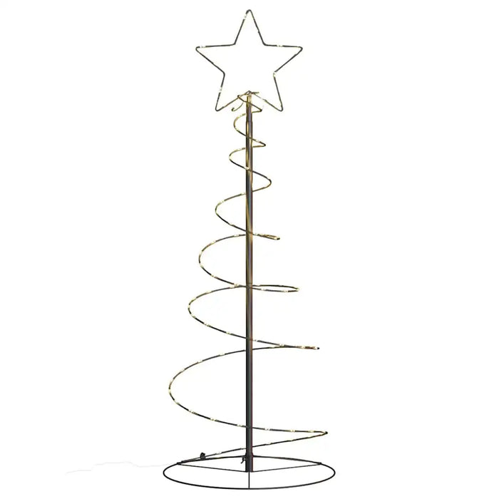 120cm LED Christmas Tree | 80 Warm White LEDs VIDAXL - Little and Giant Explorers vidaXL