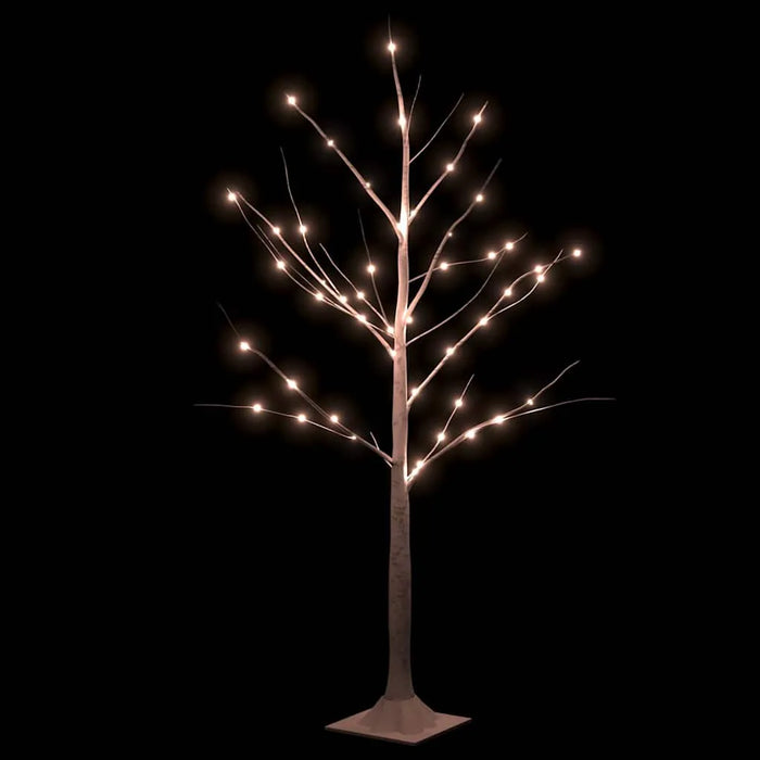 120cm LED White Birch Tree | 48 Warm White LEDs - 8 Lighting Modes VIDAXL - Little and Giant Explorers vidaXL