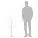 120cm LED White Birch Tree | 48 Warm White LEDs - 8 Lighting Modes VIDAXL - Little and Giant Explorers vidaXL