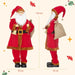 120cm Life-Size Animated Santa Claus | Sound Activated - Singing and Dancing HOMCOM - Little and Giant Explorers HOMCOM