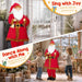 120cm Life-Size Animated Santa Claus | Sound Activated - Singing and Dancing HOMCOM - Little and Giant Explorers HOMCOM