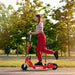 120W Foldable Kids Powered Scooter 24V in Red - Little and Giant Explorers HOMCOM