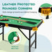 122cm Foldable Billiard Table – Green | Portable Pool Table with Complete Accessories COSTWAY - Little and Giant Explorers Costway