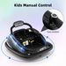 12V Kids Electric Bumper Car – Black | 360° Spin, LED Lights and Dual Control COSTWAY - Little and Giant Explorers Costway