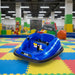 12V Kids Electric Bumper Car – Blue | 360° Spin, LED Lights and Dual Control COSTWAY - Little and Giant Explorers Costway