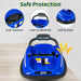12V Kids Electric Bumper Car – Blue | 360° Spin, LED Lights and Dual Control COSTWAY - Little and Giant Explorers Costway