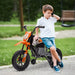 12V Kids Electric Motorbike – Orange | Dual Motors - Adjustable Speed 2.4–5km/h AIYAPLAY - Little and Giant Explorers AIYAPLAY