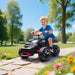 12V Kids Electric Ride-On 3 Wheeler ATV – Black | LED Lights and USB Music AIYAPLAY - Little and Giant Explorers AIYAPLAY