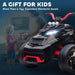 12V Kids Electric Ride-On 3 Wheeler ATV – Black | LED Lights and USB Music AIYAPLAY - Little and Giant Explorers AIYAPLAY
