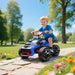 12V Kids Electric Ride-On 3 Wheeler ATV – Blue | LED Lights and USB Music AIYAPLAY - Little and Giant Explorers AIYAPLAY