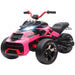 12V Kids Electric Ride-On 3 Wheeler ATV – Pink | LED Lights and USB Music AIYAPLAY - Little and Giant Explorers AIYAPLAY