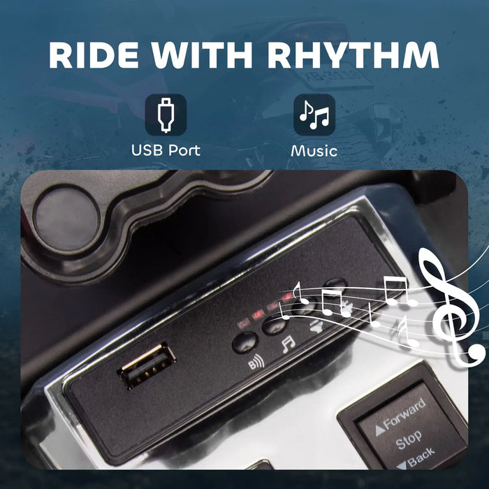 12V Kids Electric Ride-On 3 Wheeler ATV – Pink | LED Lights and USB Music AIYAPLAY - Little and Giant Explorers AIYAPLAY