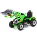 12V Kids Electric Ride-On Excavator - Green | Forward and Reverse and Working Arm COSTWAY - Little and Giant Explorers Costway