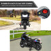 12V Kids Electric Ride-On Motorcycle – Black | Training Wheels and USB Input COSTWAY - Little and Giant Explorers Costway