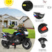 12V Kids Electric Ride-On Motorcycle – Black | Training Wheels and USB Input COSTWAY - Little and Giant Explorers Costway