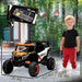 12V Kids Electric Ride-On UTV Car - Orange | LED Lights, Music and USB AIYAPLAY - Little and Giant Explorers AIYAPLAY
