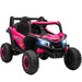 12V Kids Electric Ride-On UTV Car - Pink | LED Lights, Music and USB AIYAPLAY - Little and Giant Explorers AIYAPLAY