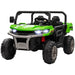 12V Kids Electric Ride-On UTV - Green | Electronic Bucket with Music System HOMCOM - Little and Giant Explorers HOMCOM