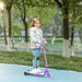 12V Kids Electric Scooter - Purple | Light-Up Pedals and Wheels - Removable Stabiliser Wheels AIYAPLAY - Little and Giant Explorers AIYAPLAY