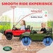 12V Kids Electric Car Black | Land Rover Defender 110 SVX with 2.4G Remote - Little and Giant Explorers AIYAPLAY