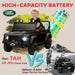 12V Kids Electric Car Black | Land Rover Defender 110 SVX with 2.4G Remote - Little and Giant Explorers AIYAPLAY