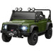 12V Kids Electric Car Green | Land Rover Defender 110 SVX with 2.4G Remote - Little and Giant Explorers AIYAPLAY