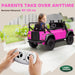 12V Kids Electric Car Pink | Land Rover Defender 110 SVX with 2.4G Remote - Little and Giant Explorers AIYAPLAY