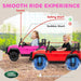 12V Kids Electric Car Pink | Land Rover Defender 110 SVX with 2.4G Remote - Little and Giant Explorers AIYAPLAY