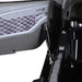 Close-up of 12V kids Bentley GT electric ride-on car door interior with gas spring hinge.