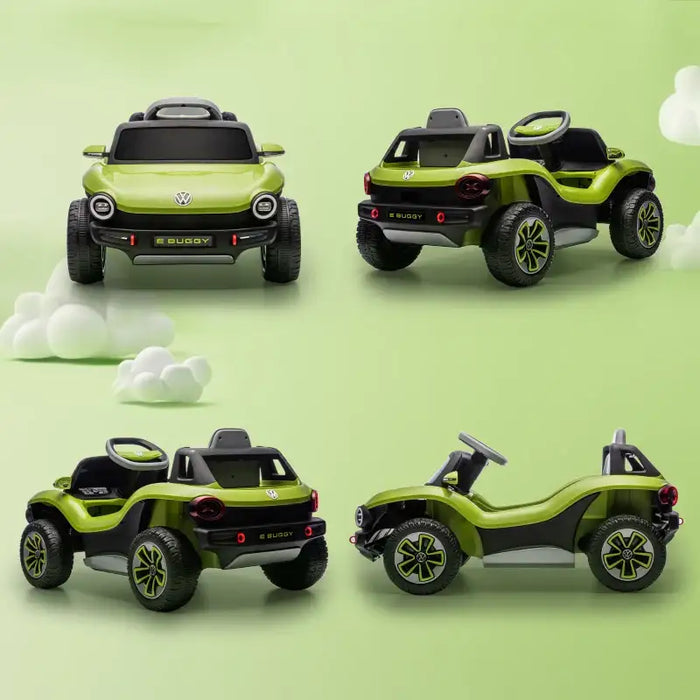 12V Kids Licensed Volkswagen E-Buggy Ride-On Car – Green | Remote Control AIYAPLAY - Little and Giant Explorers AIYAPLAY