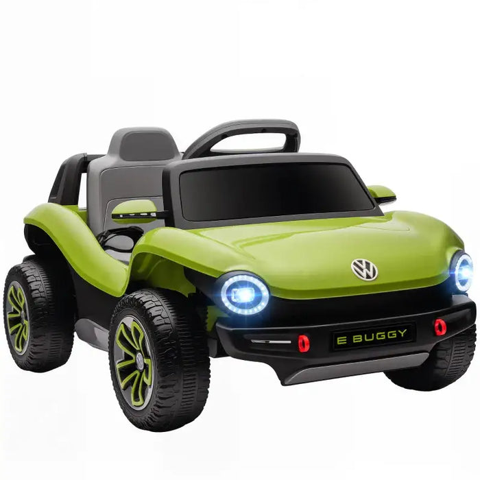 12V Kids Licensed Volkswagen E-Buggy Ride-On Car – Green | Remote Control AIYAPLAY - Little and Giant Explorers AIYAPLAY