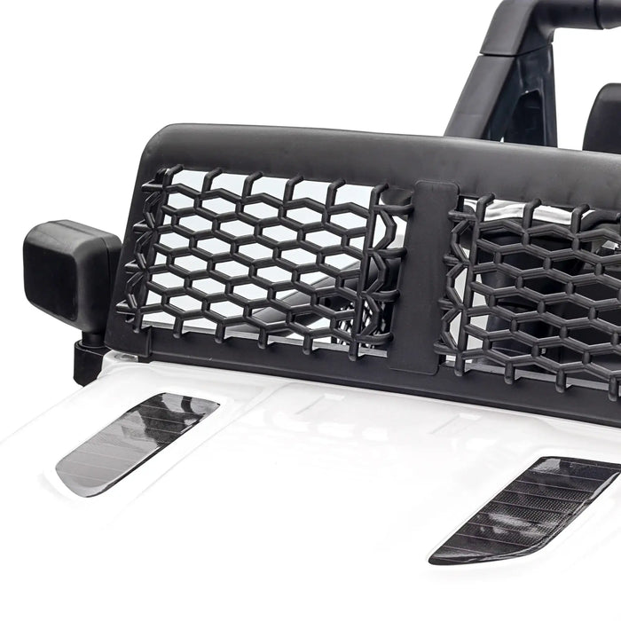 12V Kids Off-Road Ride-On Car - White | Dual Motors with Working Doors HOMCOM - Little and Giant Explorers HOMCOM