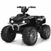 12V Kids Ride-On ATV / Quad Bike - Black | Slow Start - USB Music and Lights COSTWAY - Little and Giant Explorers Costway