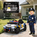 12V Kids Ride-On Police Car – Realistic Siren and Lights | Dual Motors and Remote Control AIYAPLAY - Little and Giant Explorers AIYAPLAY