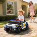 12V Kids Ride-On Police Car – Realistic Siren and Lights | Dual Motors and Remote Control AIYAPLAY - Little and Giant Explorers AIYAPLAY